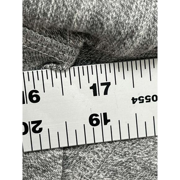 Rag & Bone Camden Heather Gray Hem Cotton Blend Top Pullover Size XS A001442 - Picture 4 of 6